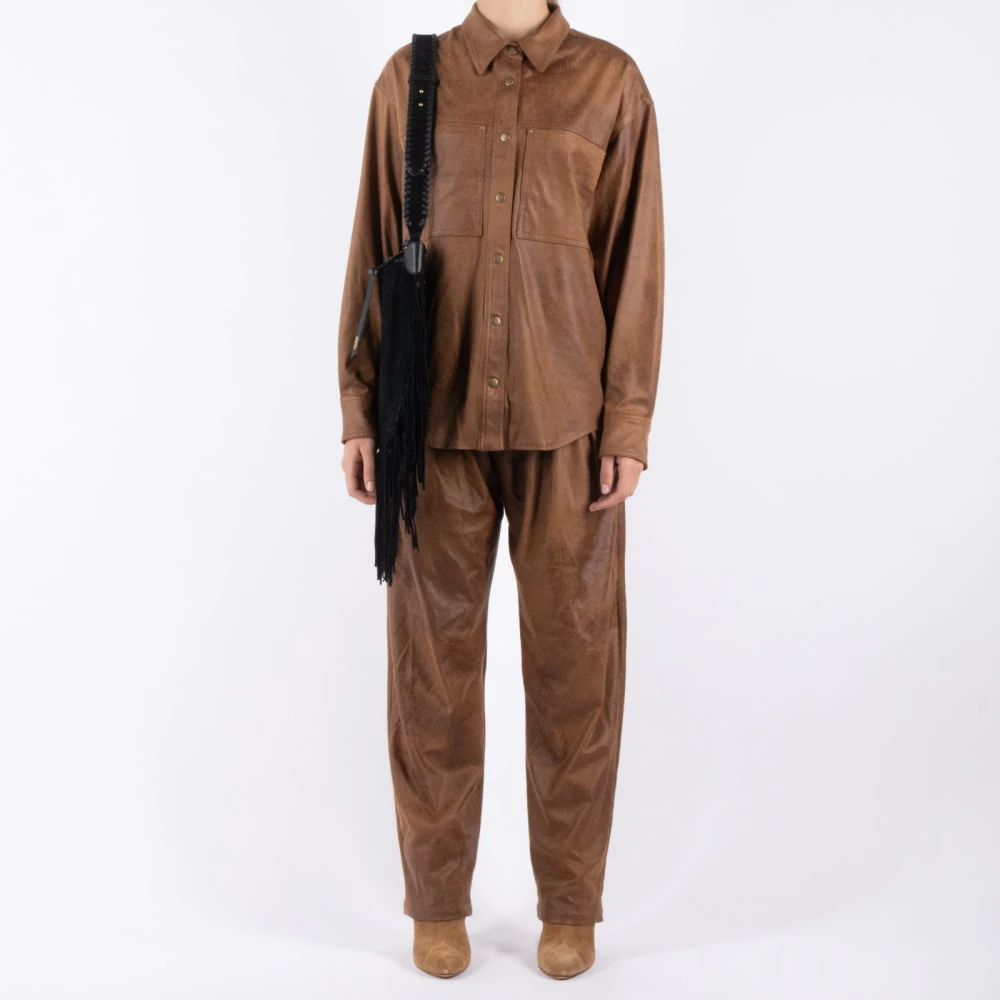 Isabel marant Gabriela Cognac Shirt Brown Dames