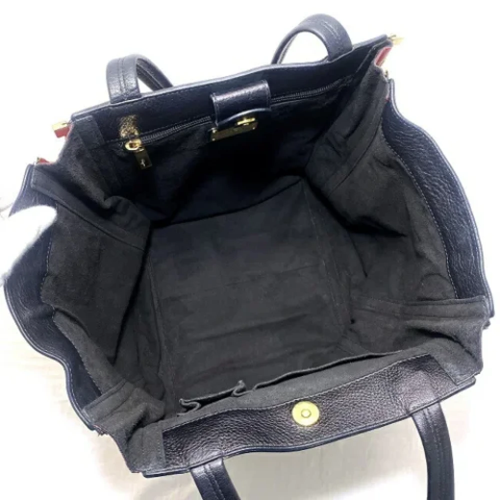 Salvatore Ferragamo Pre-owned Fabric totes Black Dames