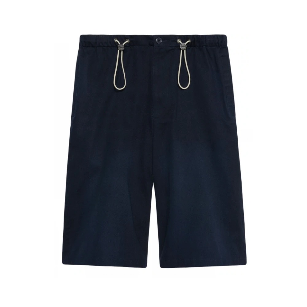 Broderte-Logo Twill-vev Shorts