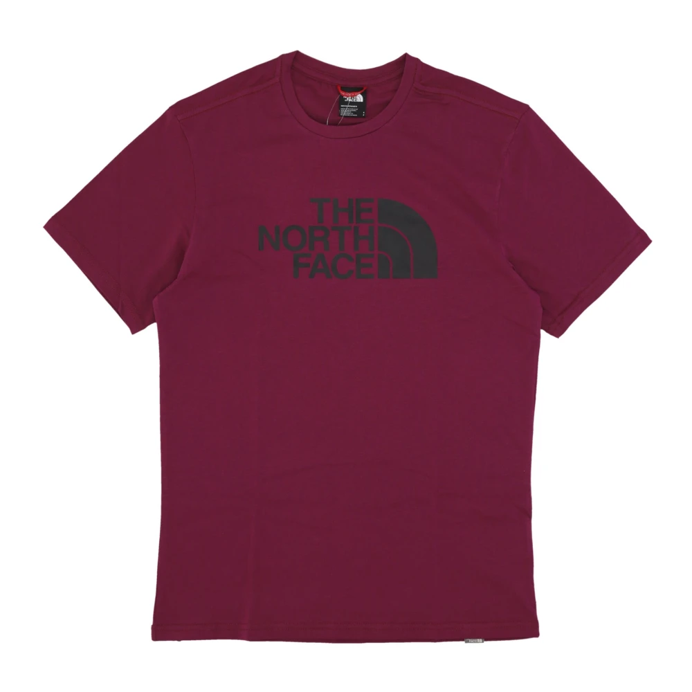 The North Face Easy Tee Boysenberry Streetwear Shirt Purple Heren