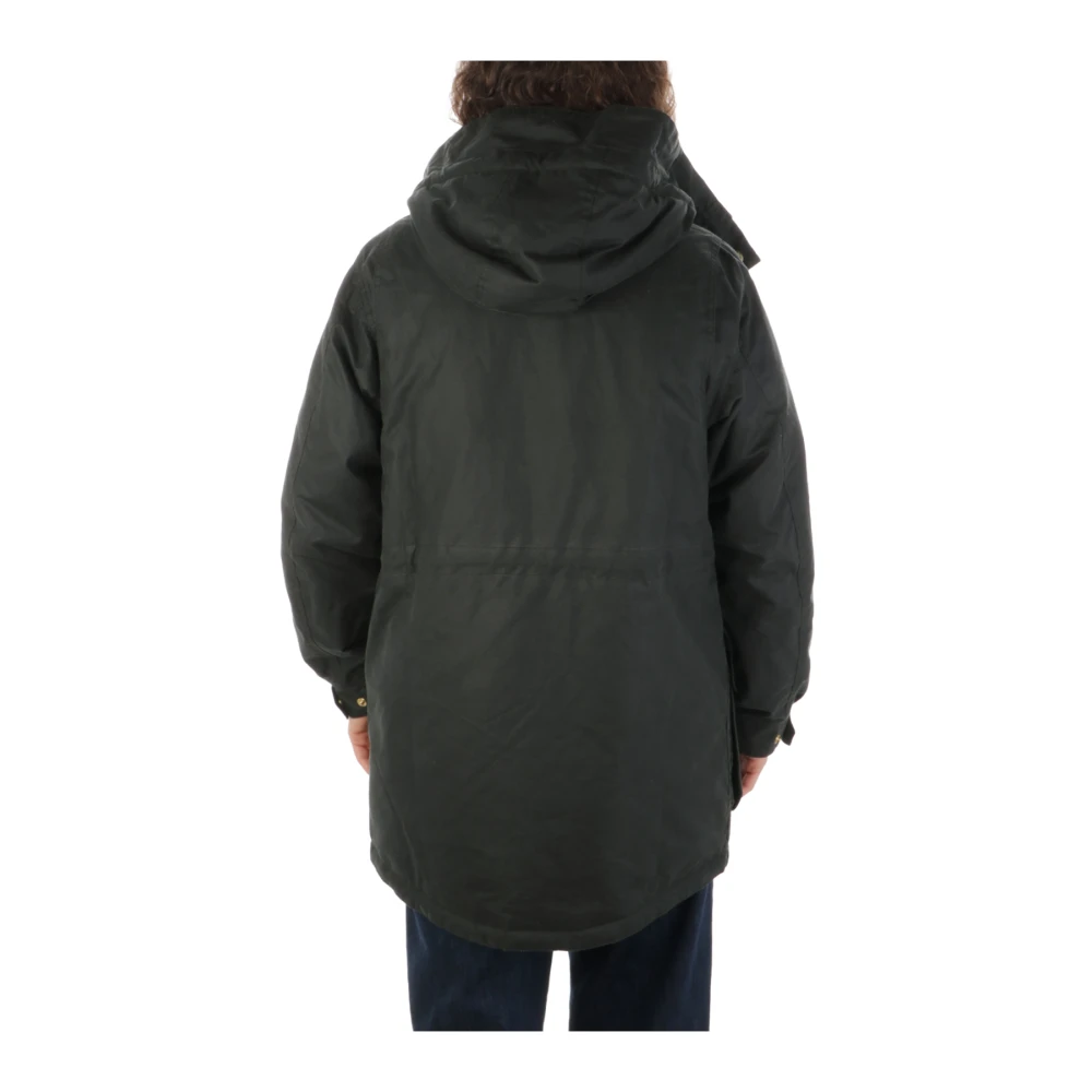Barbour Grantley Waxjas Green Dames