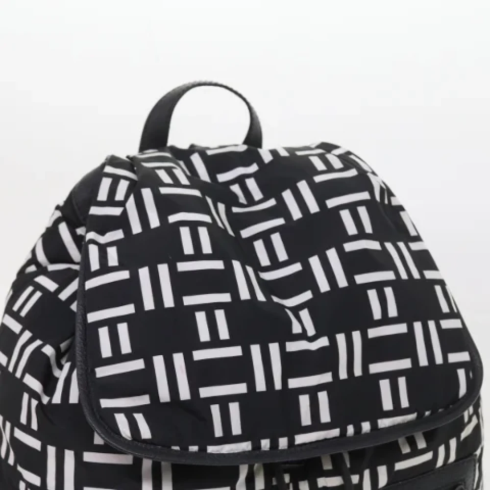 Balenciaga Vintage Pre-owned Nylon backpacks Black Dames