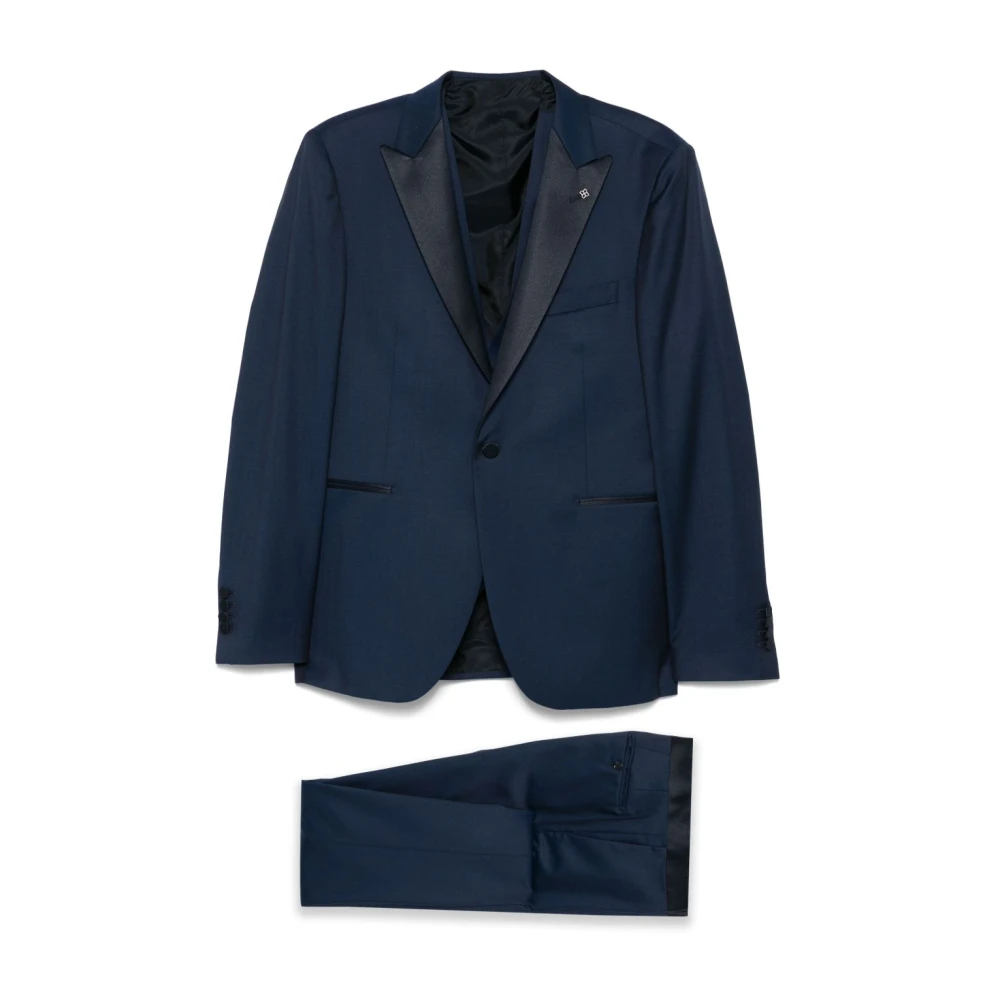 Suits > Suit Sets > Single Breasted Suits - - Tagliatore - Modalova