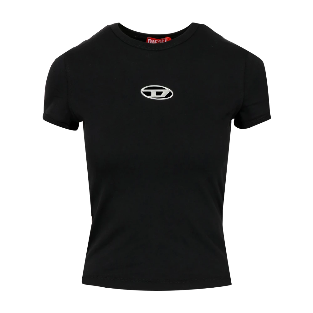 Diesel Damen Schwarz Oberteile, K, Sgröße: