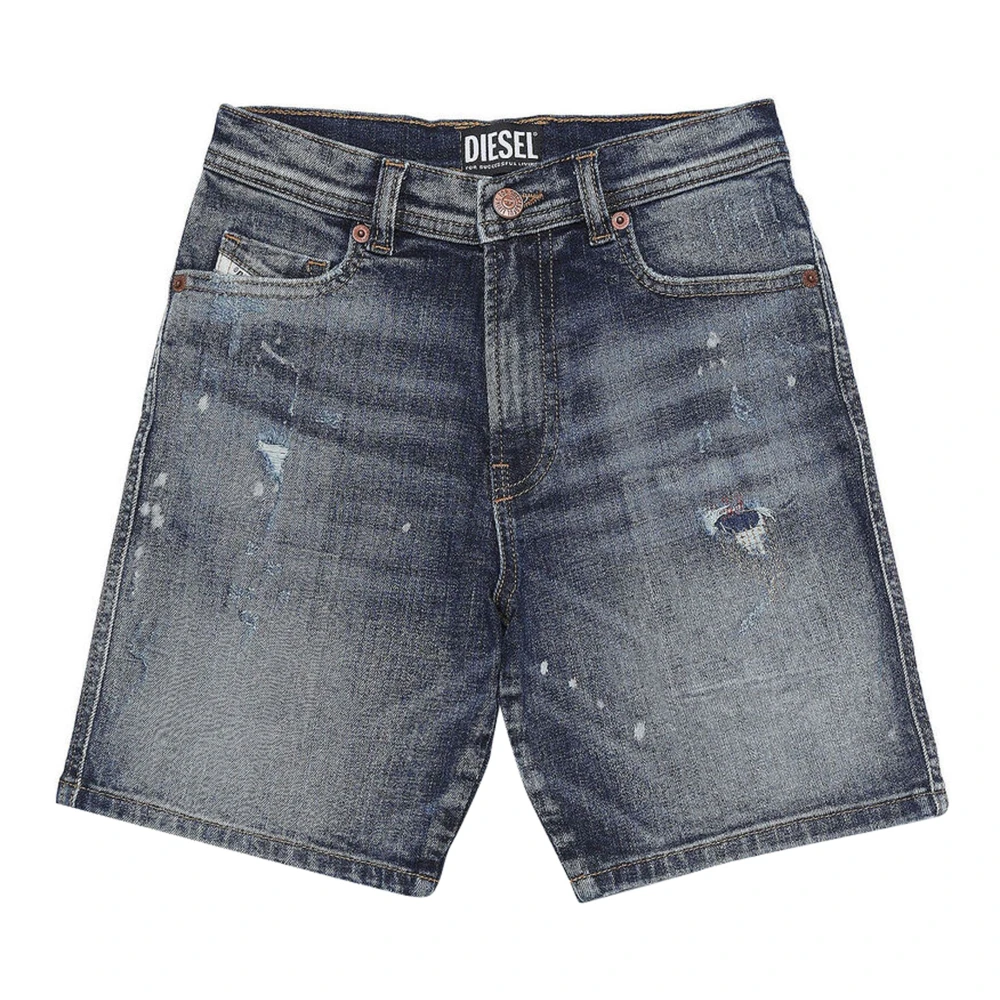 Diesel Boys Blue Pwilloh Bermuda - Shorts - 10 Y - Kids