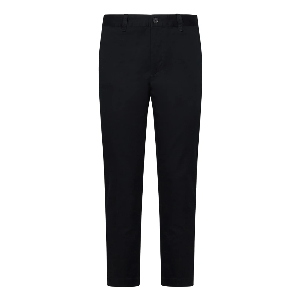 Polo Ralph Lauren Svarta Slim-Fit Cropped Chinos Black, Dam