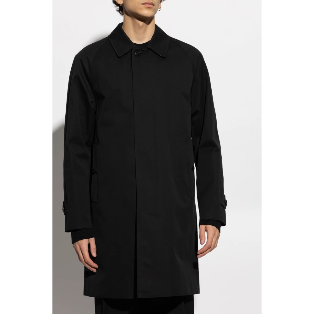 Burberry Katoenen jas Black Heren