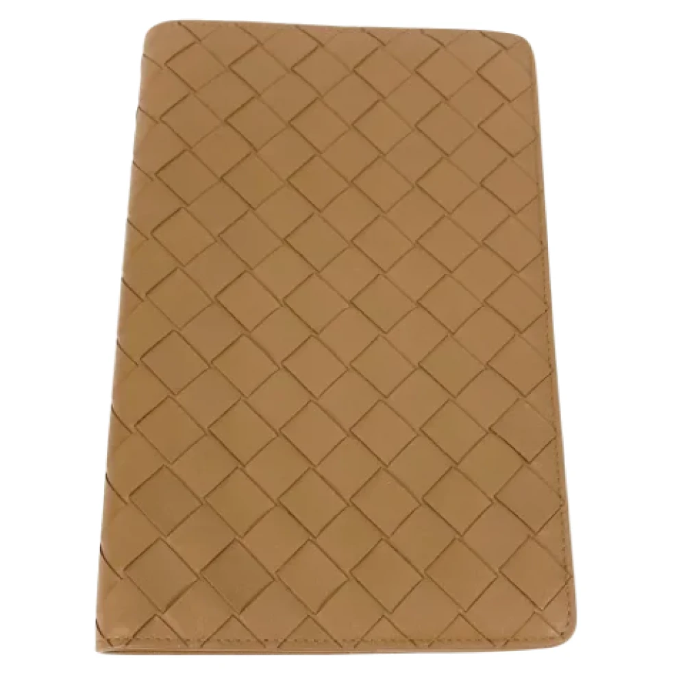 Bottega Veneta Vintage Pre-owned Leather wallets Brown Dames