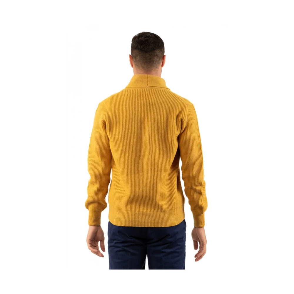 Brooksfield Herenoverhemd Yellow Heren