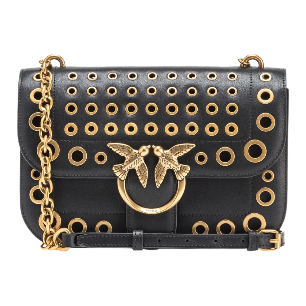 Pinko Women's Black Shoulder Bag