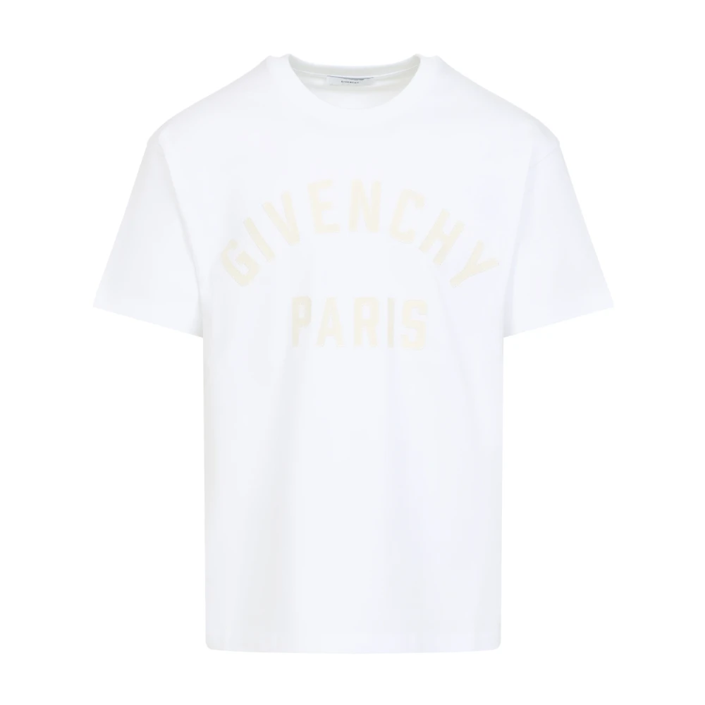 Givenchy Men's White T-Shirts, M, Paris T-Shirt