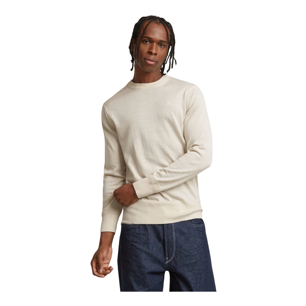 G-Star Stijlvolle Denim Jeans voor Mannen Beige Heren