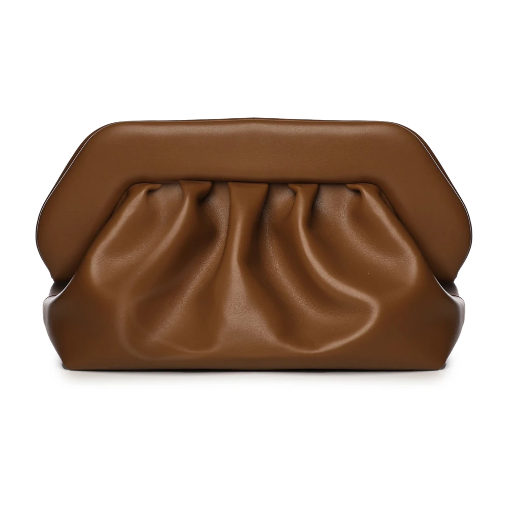 THEMOIRè Bruine Schoudertas met Gouden Details Brown Dames
