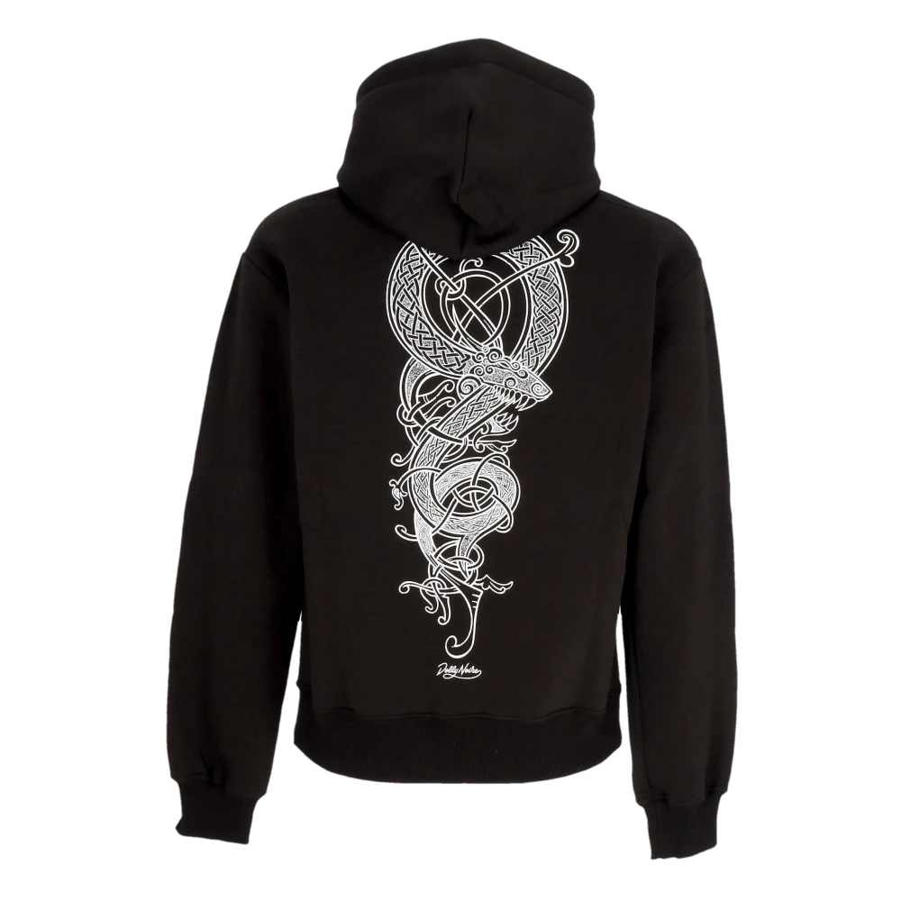 Dolly Noire Dragon Knot Hoodie Zwart Black Heren