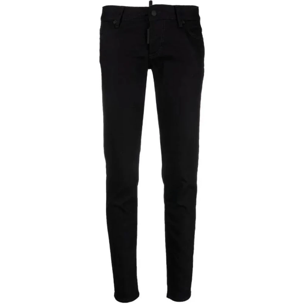 Dsquared2 Black Jennifer Jeans - Female - Skinny Fit Jeans - M - Jeans