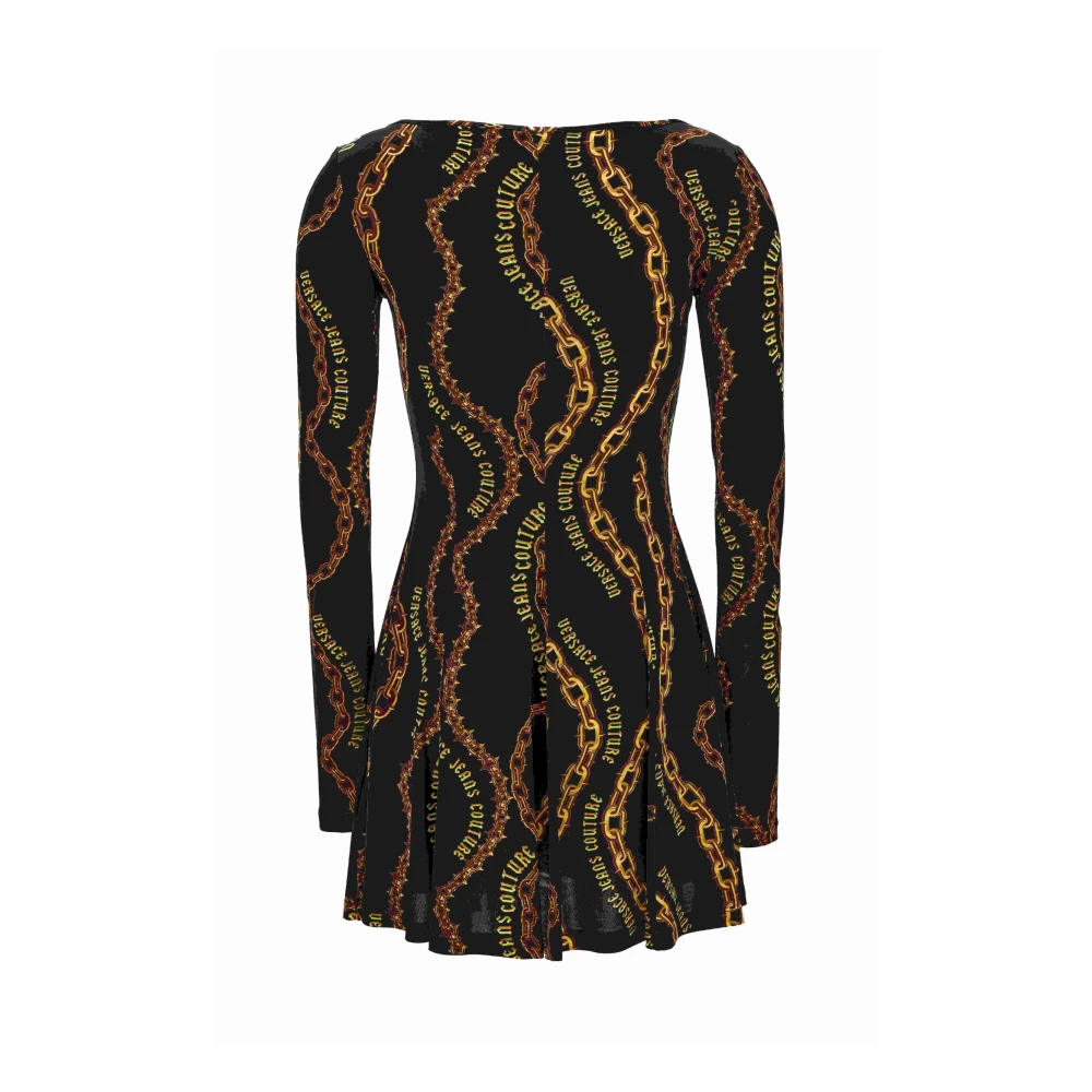 Versace Jeans Couture Jurken Black Dames