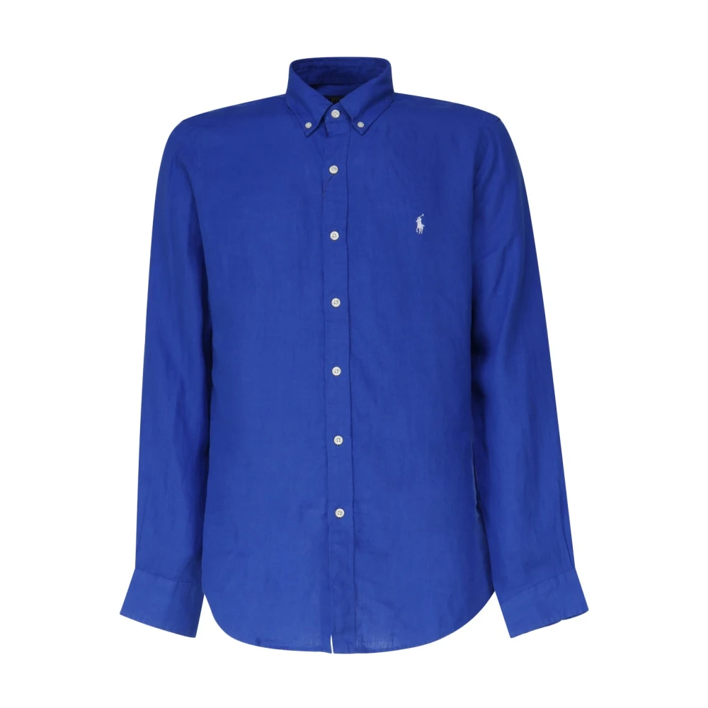Polo Ralph Lauren Casual Shirts Blue Heren