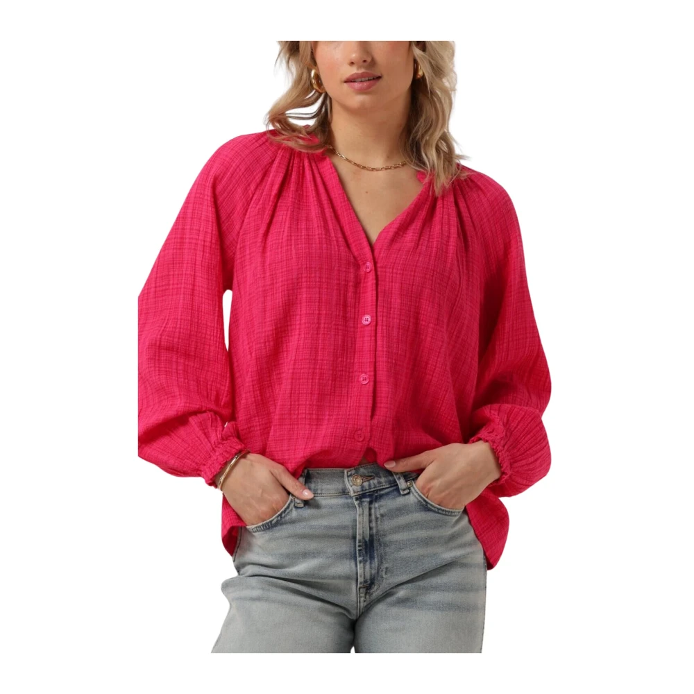 Stella Forest Fuchsia Elegant Blouse Pink Dames