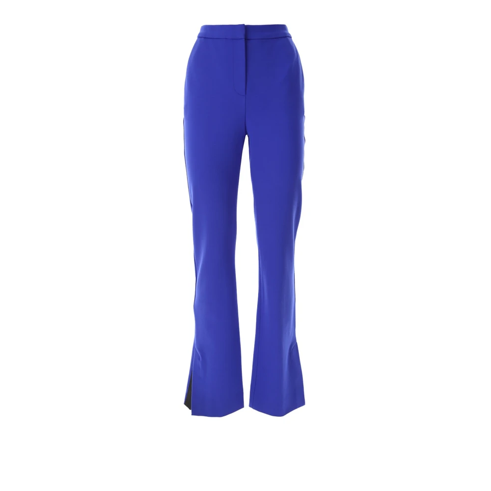 Karl Lagerfeld Elegante Blauwe Punto Broek Blue Dames