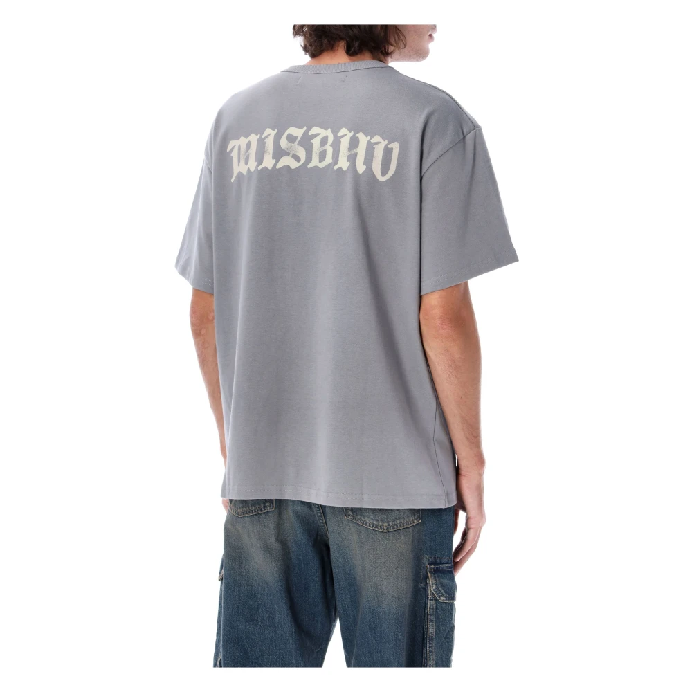 Misbhv Monument Valley Grafisch T-shirt Lichtgrijs Gray Heren