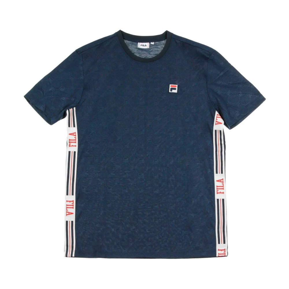 Fila Zwart Iris Heren Tee Stijlvol Blue Heren