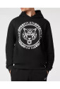 sweat-a-capuche-noir-carbon-tiger-modele-elegant