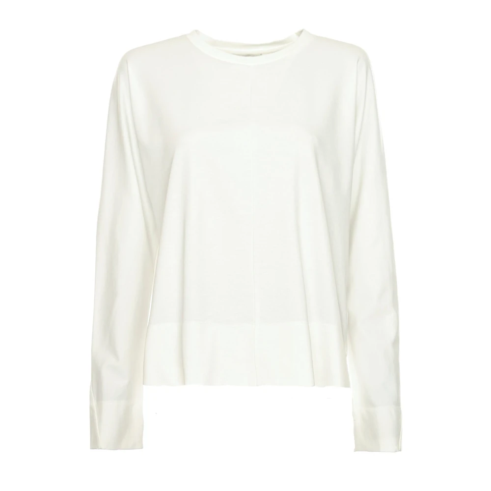 Drykorn Men's White Felicienne Longsleeve Top - Long Sleeve T-Shirts - S - Tops