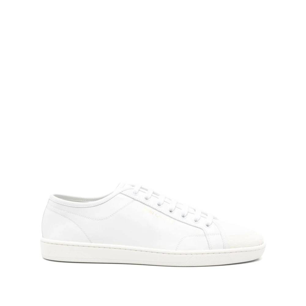 Saint Laurent Men's White Sneakers, 7 Uk, Gym Sneaker