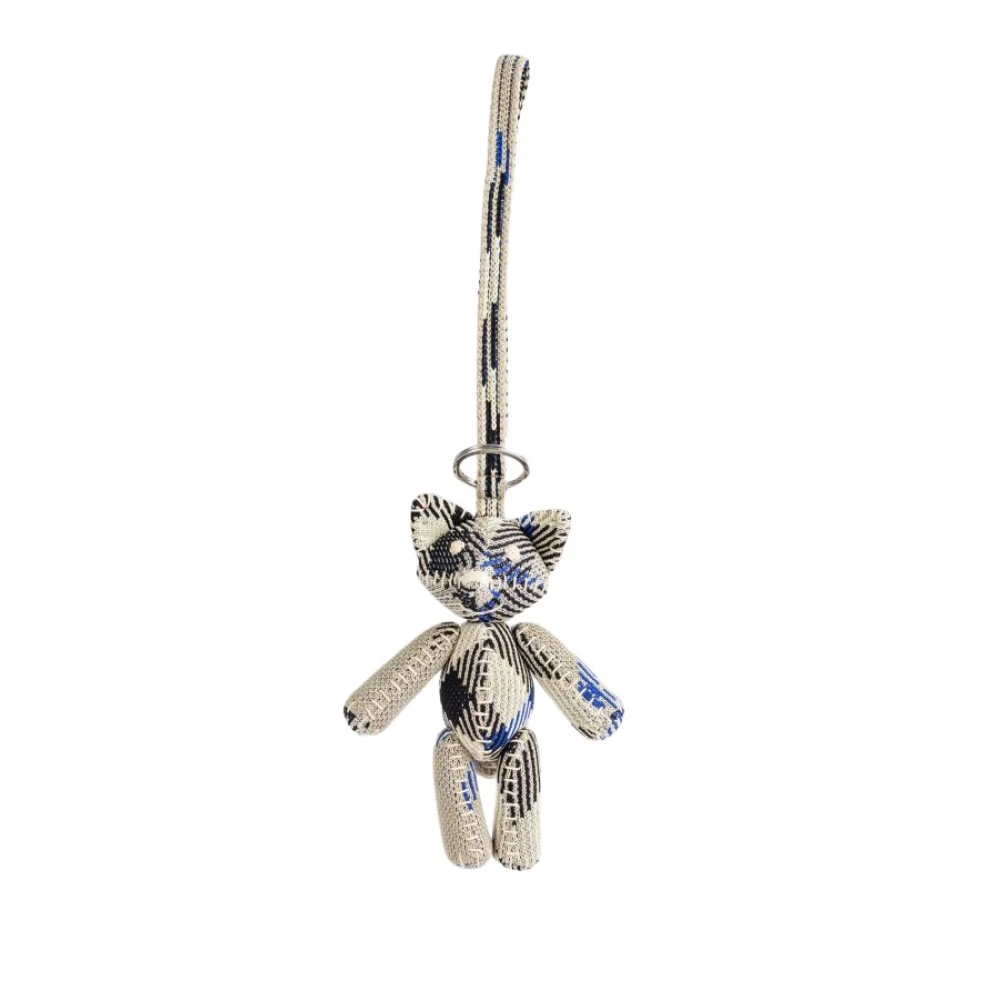 Burberry Foxy sleutelhanger met gebreid ontwerp Multicolor Unisex