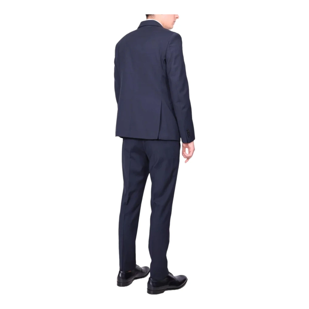 Manuel Ritz Elegant Suit Set Blue Heren