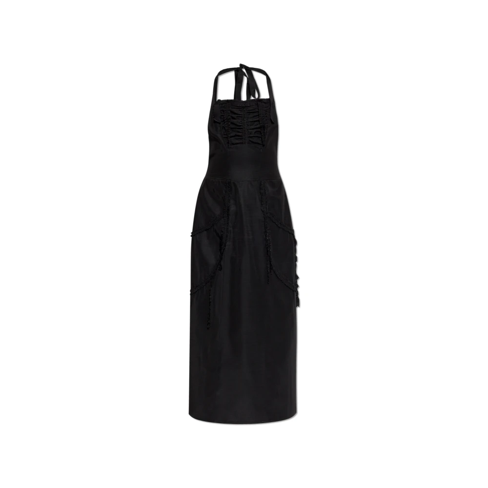 Maison Margiela Schort met ruches Black Dames