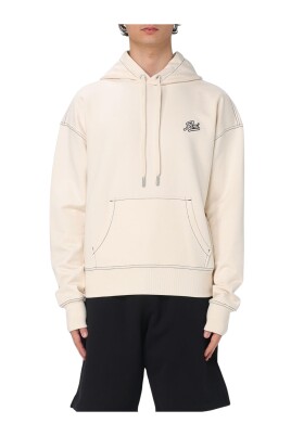 sweat-a-capuche-blanc-coutures-contrastees