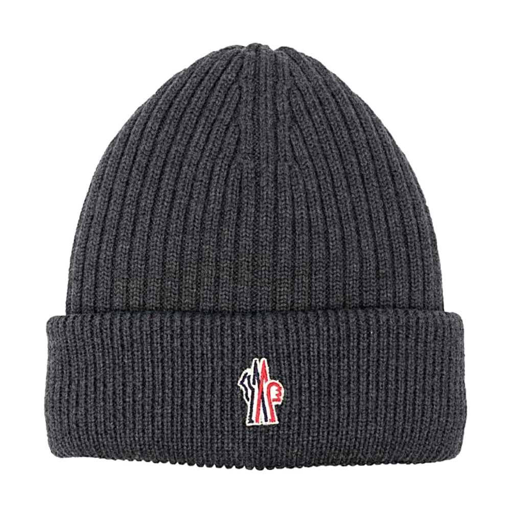Moncler Men's Gray Stylish Hat For Fashionable Look