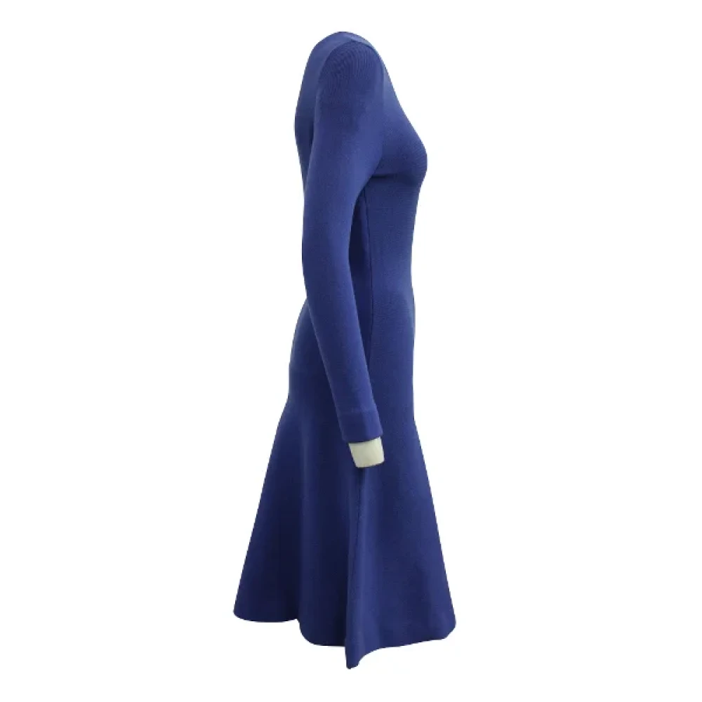 Mugler Pre-owned Fabric dresses Blue Dames