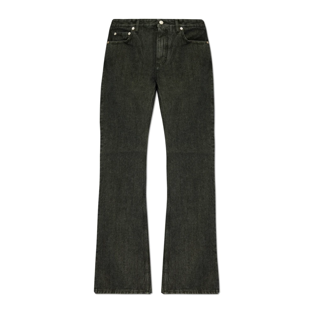 Bally Straight-leg jeans Black Heren