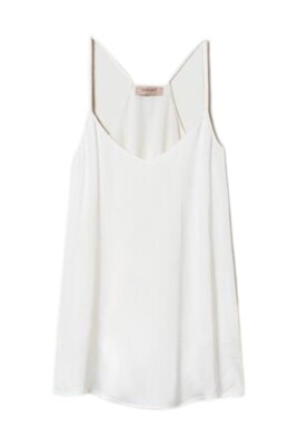 white-snow-regular-fit-top