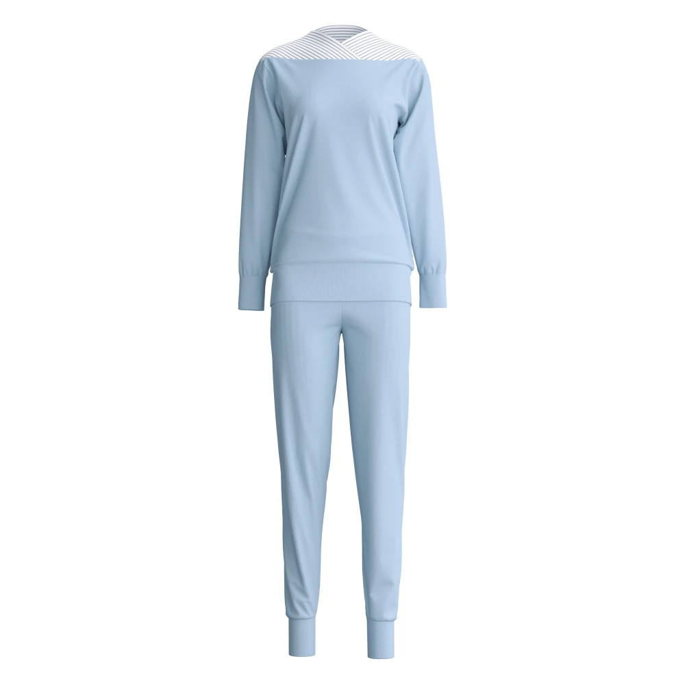 Calida Damen Grau Soulmate Bündchen-Pyjamafür M, Sanfte Silhouette Mit Klarer Form Und Feinem Detail - Bild 5