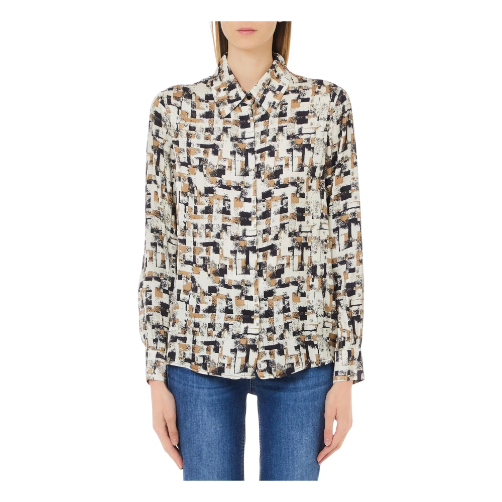 Liu Jo Raso Shirt in M L Multicolor Dames