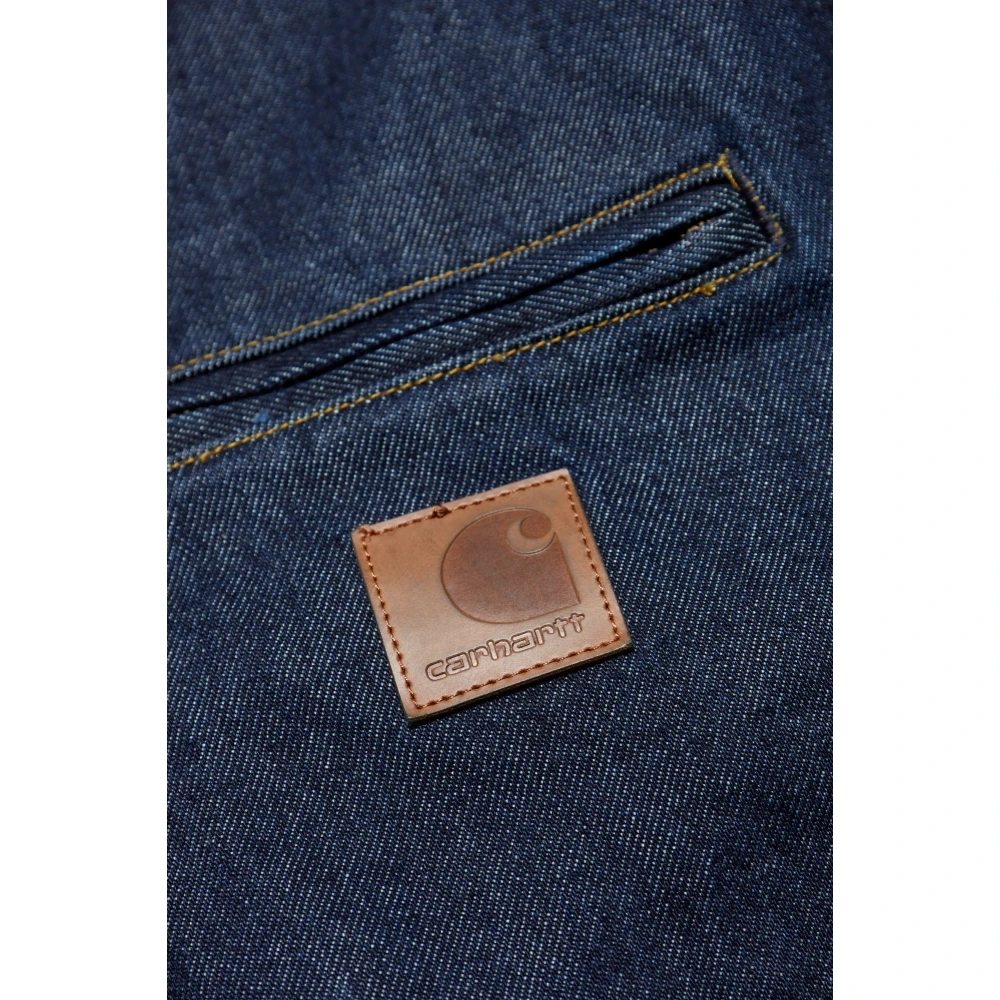 Carhartt WIP Denim jack OG Detroit Blue Heren