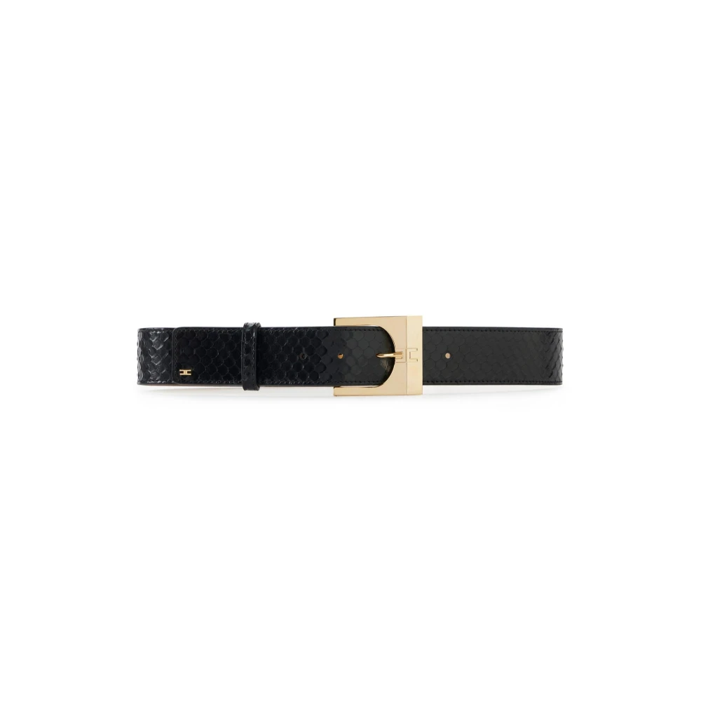Elisabetta Franchi , Damen, Accessories, Schwarzk, L