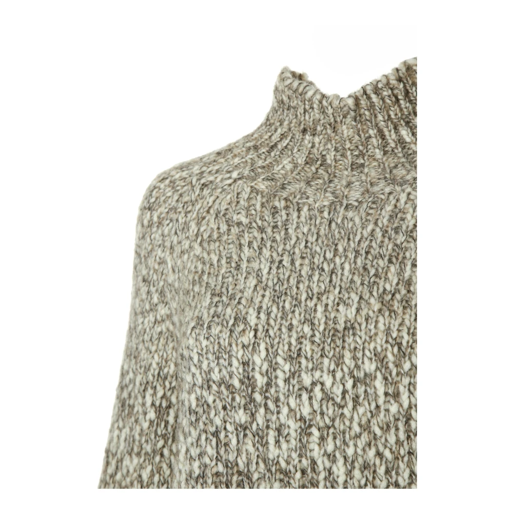 drykorn Chunky Gebreide Trui Kimina Gray Dames