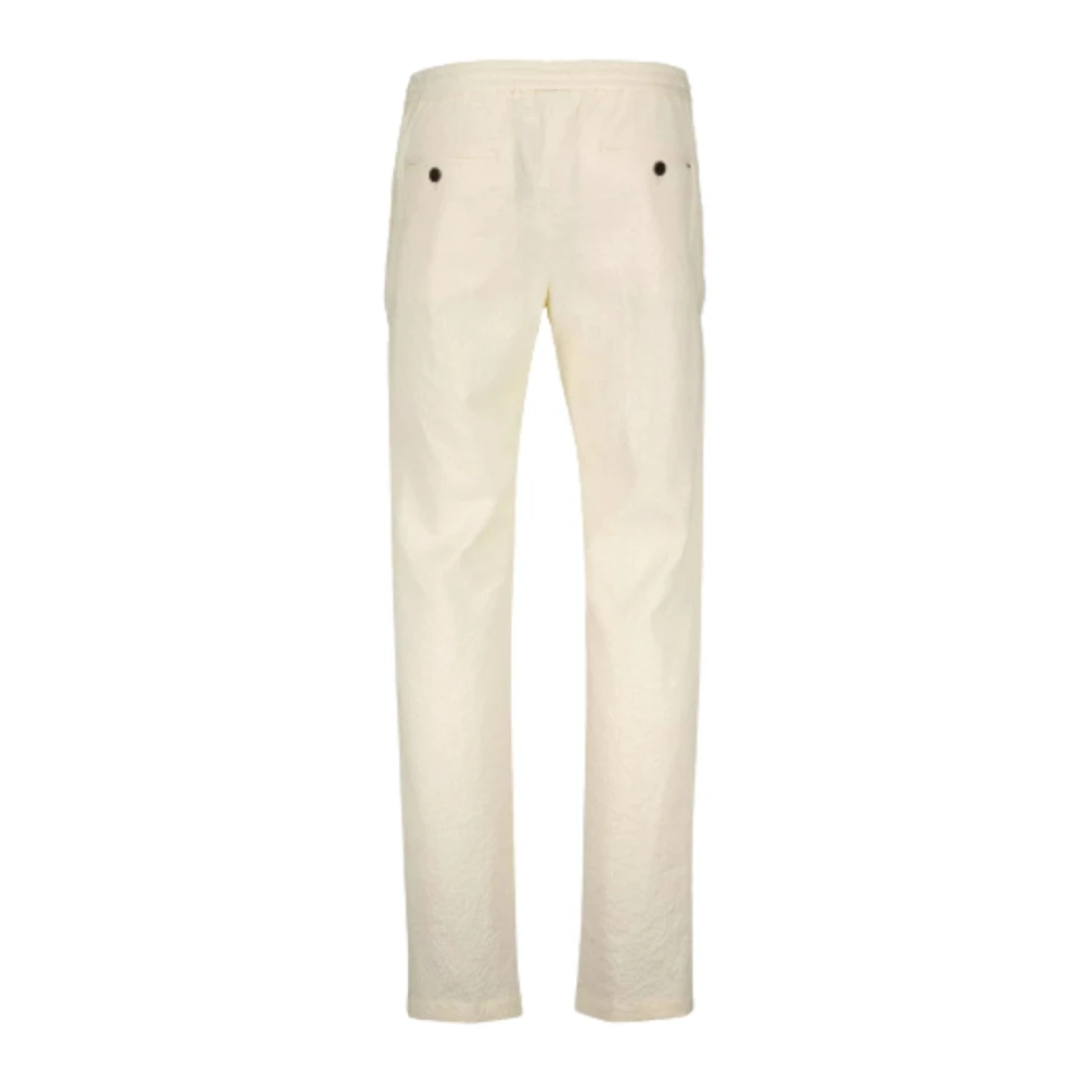 Tommy Hilfiger Heren Seersucker Broek Beige Heren