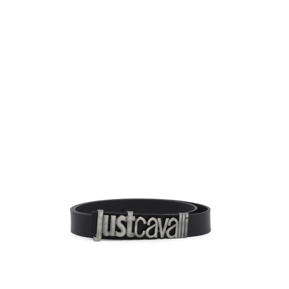 Just Cavalli Riemen Black Heren