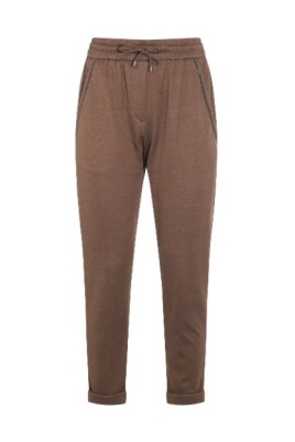 pantalon-a-cordon-elastique-marron-chocolat