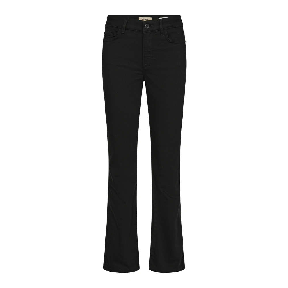 MOS MOSH Deluxe Flare Jeans Zwart Black Dames