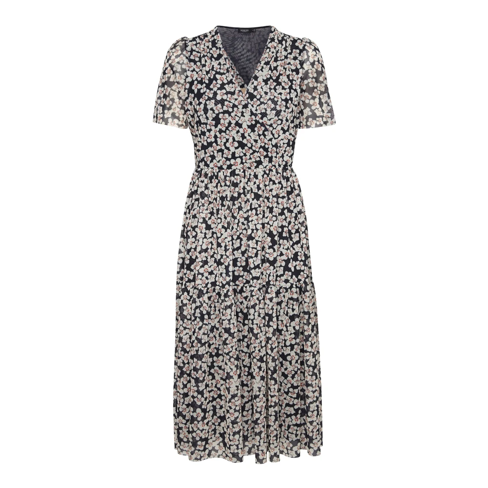 Soaked In Luxury Women's Multicolor Midi Dresses, L, Slaldora Dress