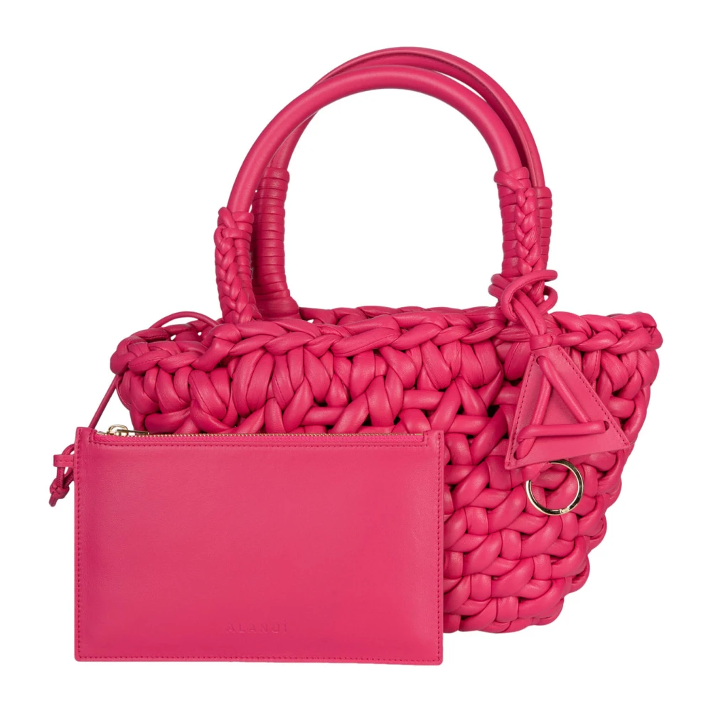 Alanui Roze & Paarse Tote Tas Pink Dames