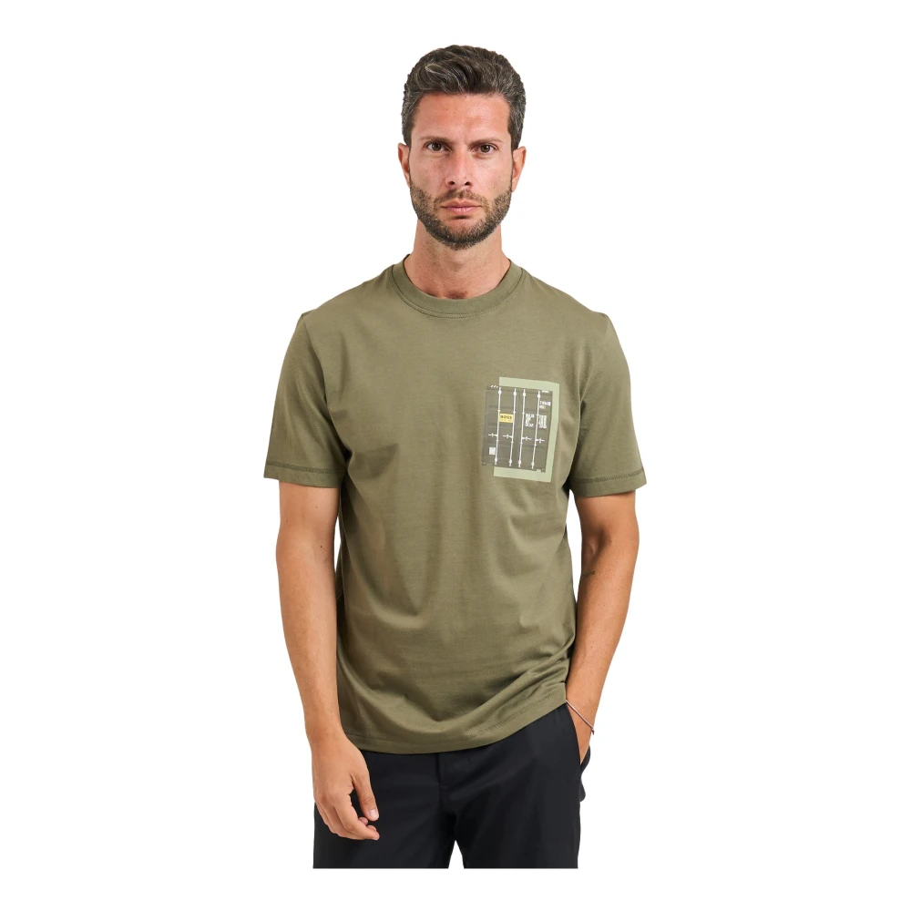 Hugo - Tops > T-Shirts - Green - Hugo - Modalova