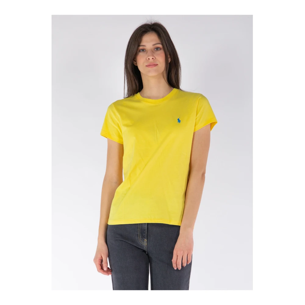 Polo Ralph Lauren Cool Fit T-Shirt Yellow Dames