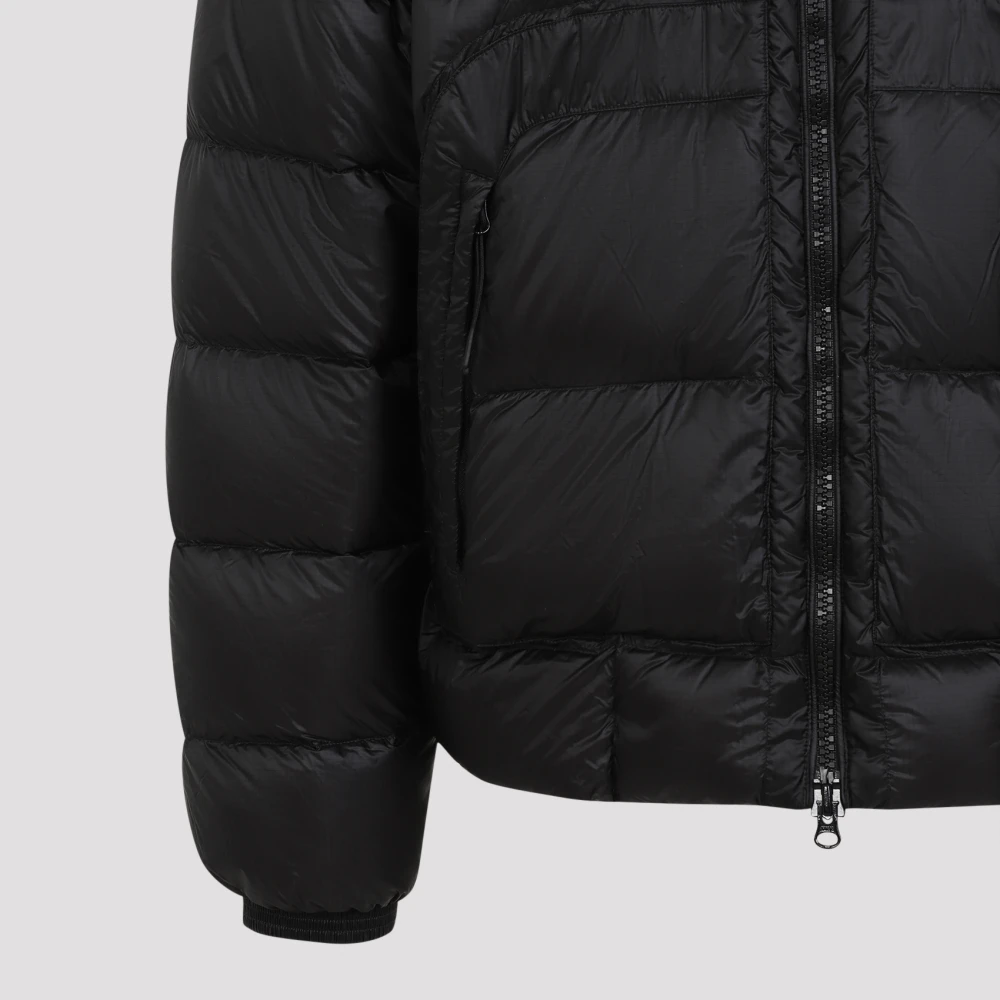 C.P. Company Zwarte DD Shell Winterjas Black Heren